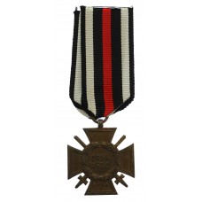 Germany WW1 Honour Cross 1914-1918 Combatant (With Swords)