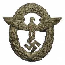 Germany Third Reich Police Cap Badge, First Pattern