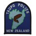 New Zealand Taupo Police Cloth Patch Badge