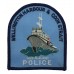 New Zealand Police Wellington Harbour & Cook Strait Cloth Patch Badge