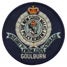 Australia New South Wales Police Academy Goulburn Cloth Patch Badge