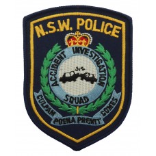 Australia New South Wales Police Accident Investigation Squad Cloth Patch Badge