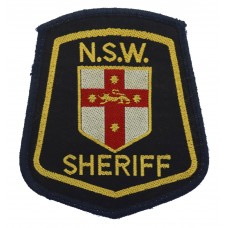 Australia New South Wales Police Sheriff Cloth Patch Badge