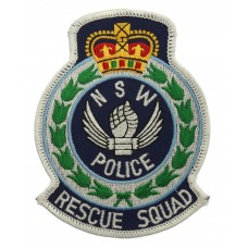 Australia New South Wales Police Rescue Squad Cloth Patch Badge