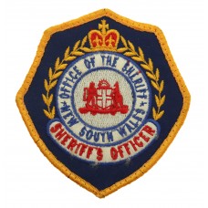 Australia New South Wales Sheriff's Officer Cloth Patch Badge