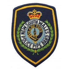 Australia New South Wales Police Pipe Band Cloth Patch Badge