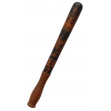 Victorian Hand Painted Police Truncheon - H