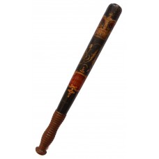 Victorian Hand Painted Police Truncheon - Corsham Wilts