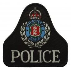 Guernsey Police Cloth Bell Patch Badge