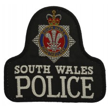 South Wales Constabulary Police Cloth Bell Patch Badge