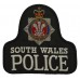 South Wales Constabulary Police Cloth Bell Patch Badge