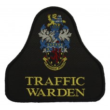 Devon & Cornwall Police Traffic Warden Cloth Bell Patch Badge