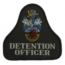 Devon & Cornwall Police Detention Officer Cloth Bell Patch Ba