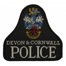 Devon & Cornwall Police Cloth Bell Patch Badge