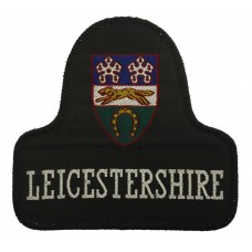 Leicestershire Constabulary Police Cloth Bell Patch Badge