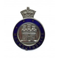 Monmouthshire Constabulary Enamelled Collar/Epaulette Badge