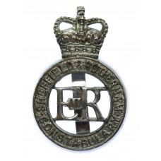 Sheffield & Rotherham Constabulary Cap Badge - Queen's Crown