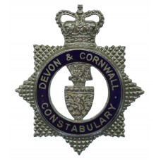 Devon & Cornwall Constabulary Senior Officer's Enamelled Cap 