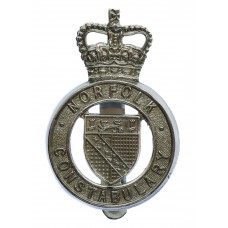 Norfolk Constabulary Cap Badge - Queen's Crown