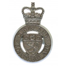 Cleveland Constabulary Cap Badge - Queen's Crown