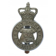 East Sussex Constabulary Cap Badge - Queen's Crown