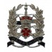 Hampshire Constabulary Sergeants Enamelled Cap Badge - Queen's Crown