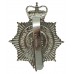 North Wales Police (Heddlu Ggledd Cymru) Enamelled Cap Badge - Queen's Crown