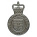 York and North East Yorkshire Police Cap Badge - Queen's Crown