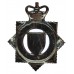 Cheshire Constabulary Senior Officer's Enamelled Cap Badge - Queen's Crown