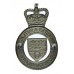 Leicester & Rutland Constabulary Cap Badge - Queen's Crown