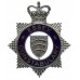 Essex Constabulary Senior Officer's Enamelled Cap Badge - Queen's Crown