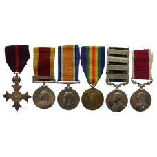 'Waziristan 1923-24' MBE (Military), China Medal (Relief of Pekin), WW1, IGS (4 Clasps) and LS&GC Medal Group of Six - Major M. J. Dolan, Royal Engineers and Sappers and Miners