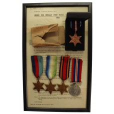 WW2 Arctic Star Medal Group of Five - Able Seaman G.W. Bowerman, 