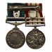 Naval General Service Medal (Clasps - Near East, Brunei) and Campaign Service Medal (Clasp - Borneo) - A.A.1. B. Mills, Royal Navy