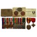 WW2 Territorial Efficiency Medal and Dunkirk Medal Group of Eight - Gnr. F. Smith, Royal Artillery