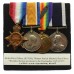 WW1 Mentioned in Despatches 1914-15 Star Trio and Royal Navy Long Service & Good Conduct Medal Group of Four - Sto. Petty Officer T.P. Mitchell, Royal Navy - Wounded