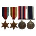 WW2 and Royal Navy Long Service & Good Conduct Medal Group of Four - Petty Officer F.J. Crossman, Royal Navy, HMS Urley