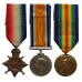 WW1 1914-15 Star Medal Trio - Pte. H. Allen, Argyll & Sutherland Highlanders