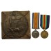 WW1 'Barnsley Pals' British War Medal, Victory Medal and Memorial Plaque - Pte. J. Hargreaves, 13th (1st Barnsley Pals) Bn. York & Lancaster Regiment - K.I.A. 17/7/1916