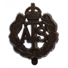 Auxiliary Territorial Service (A.T.S.) WW2 Plastic Economy Cap Ba