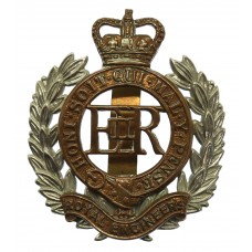 EIIR Royal Engineers Bi-Metal Cap Badge