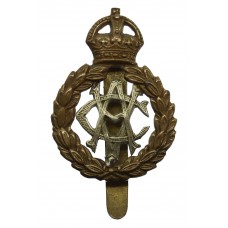 Army Veterinary Corps (A.V.C.) Bi-Metal Cap Badge - King's Crown