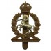 Royal Army Veterinary Corps (R.A.V.C.) Bi-Metal Cap Badge - King's Crown