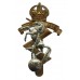 Royal Electrical & Mechanical Engineers (R.E.M.E.) Bi-Metal Cap Badge - King's Crown (2nd Pattern)