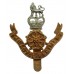 The Loyal Regiment (North Lancashire) Bi-Metal Cap Badge - Queen's Crown