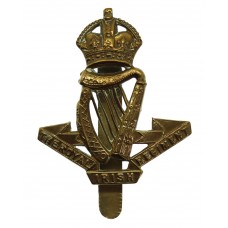 Royal Irish Regiment Cap Badge - King's Crown