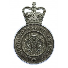 North Yorkshire Police Cap Badge - Queen's Crown