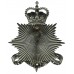 Isle of Man Constabulary Helmet Plate - Queen's Crown