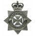 Wiltshire Constabulary Small Star Helmet Plate/Cap Badge - Queen's Crown