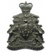 Leicester City Police Helmet Plate - Queen's Crown